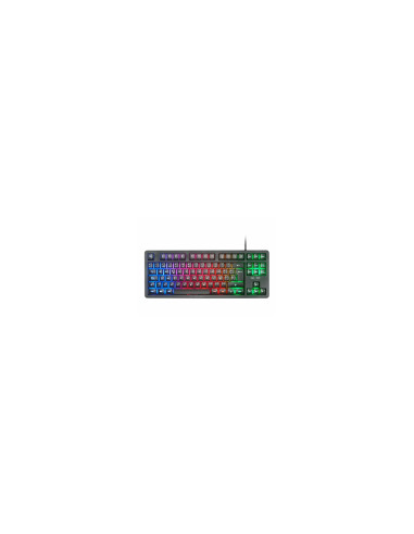 Mars Gaming MK023, Teclado Gaming TKL, Tecnología Híbrida H-Mech,