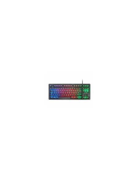 Mars Gaming MK023, Teclado Gaming TKL, Tecnología Híbrida H-Mech,