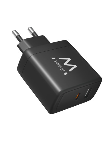 Ewent EW1330 cargador de dispositivo móvil Universal Negro Corriente