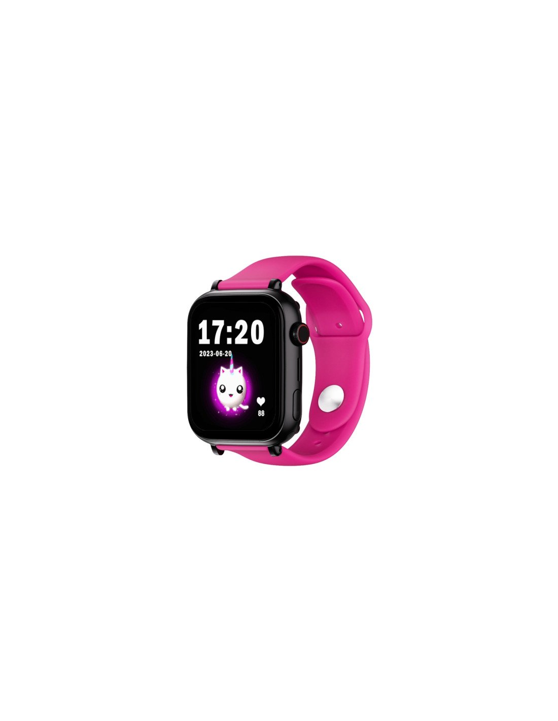 Save Family PLUS SmartWatch con GPS y llamada Negro Correa silicona Lollipop Fusia NO INCLUYE SIM