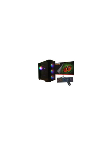 Zone Evil AMD Ryzen 5 4650G/16GB/1 Tb NVMe/Monitor 21.5 teclado y ratón Windows 11 Ordenador GamingPC
