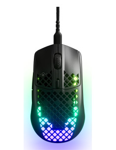 Steelseries Aerox 3 ratón Juego mano derecha USB Tipo C ??ptico 8500 DPI