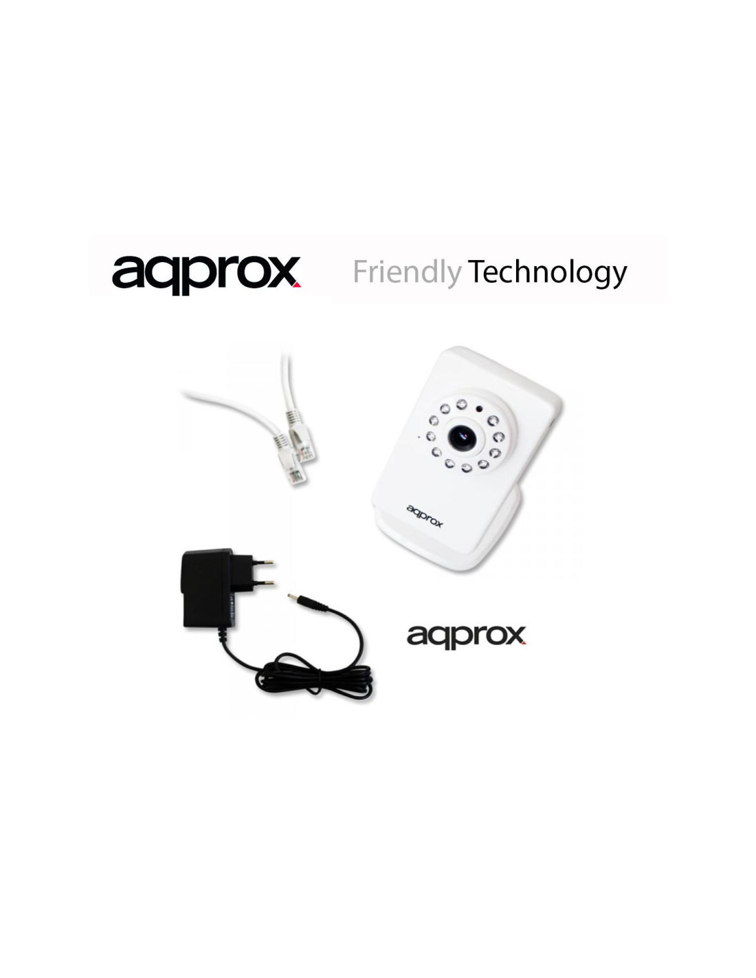 APPROX APPIP03HDP2P CAMARA IP WIFI HD BLANCA