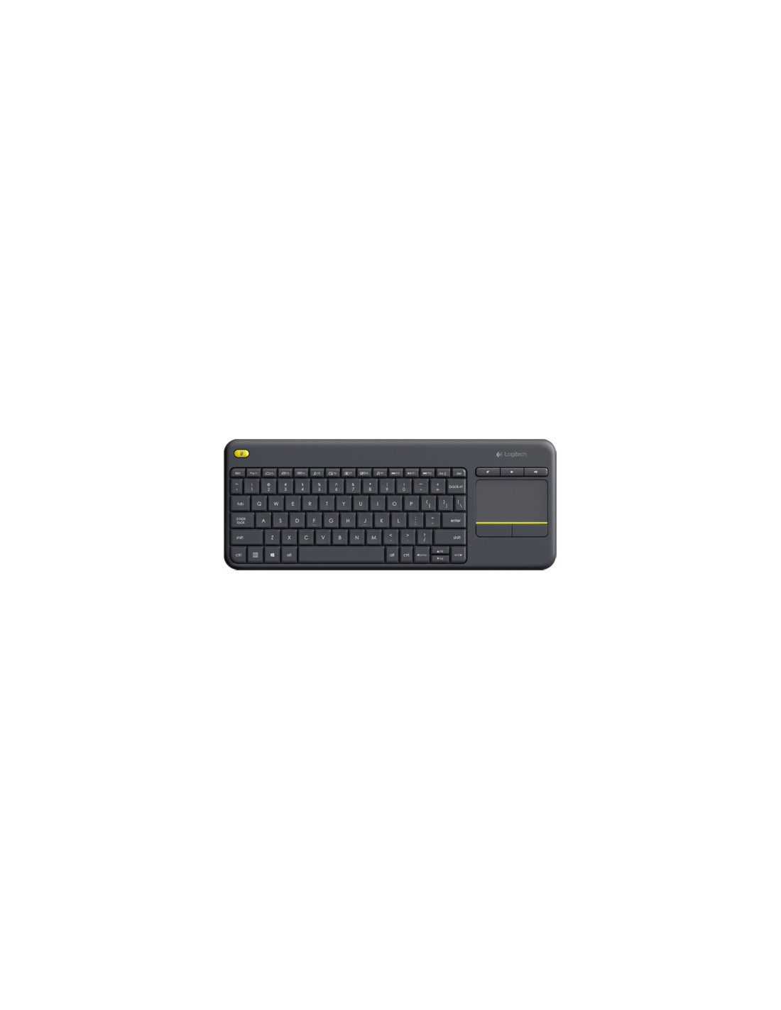 TECLADO LOGITECH SMART-TV K400 PLUS TOUCH WIRELESS 920-007137