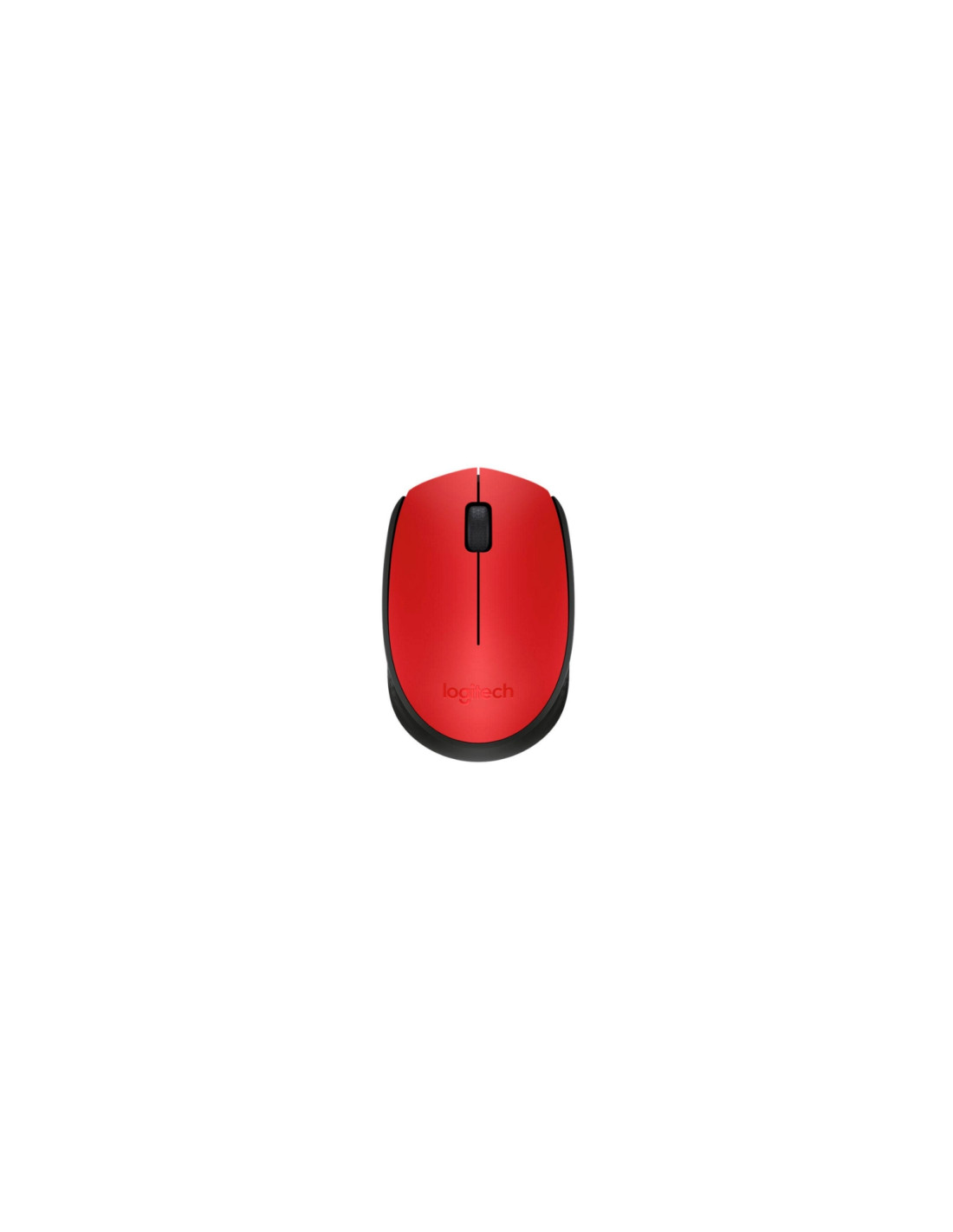 LOGITECH M171 RATON WIRELESS RED 910-004641