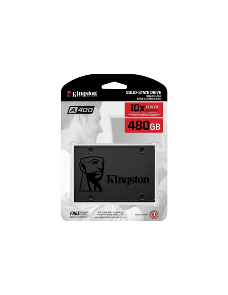 Kingston Technology A400 480 GB 2.5" Serial ATA III TLC