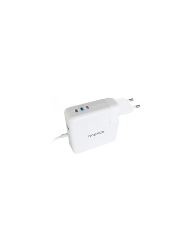 CARGADOR PORTATIL APPROX APPLE MCBOOK CONECTOR TYPE L APPUAAPL