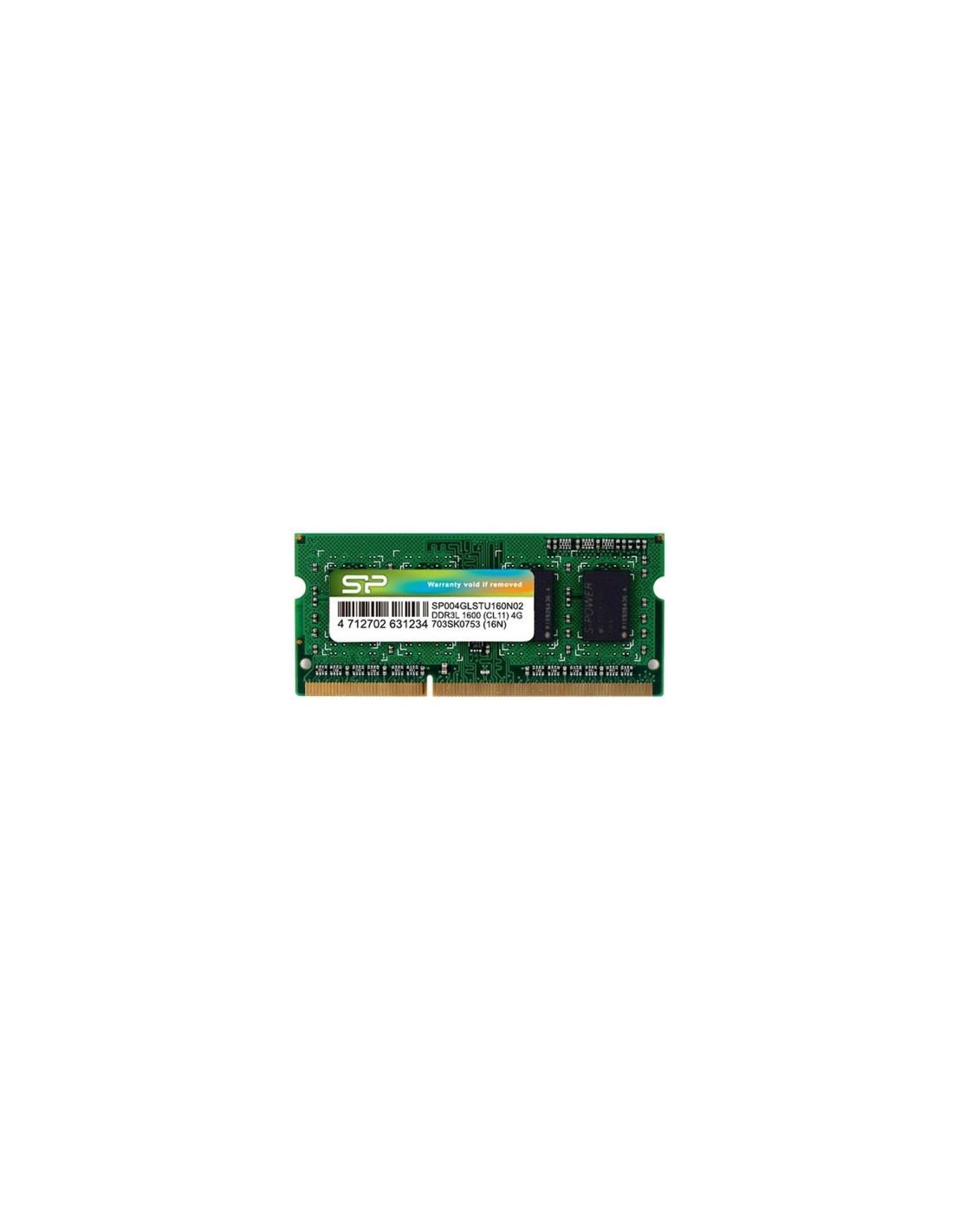 MEMORIA SODIMM SP 4GB DDR3L 1600Mhz SP004GLSTU160N02
