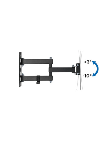 Ewent EW1522 soporte para TV 109,2 cm (43") Negro
