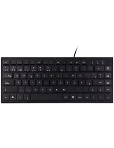 UNYKAch KB 302 Mini teclado Oficina USB QWERTY Negro