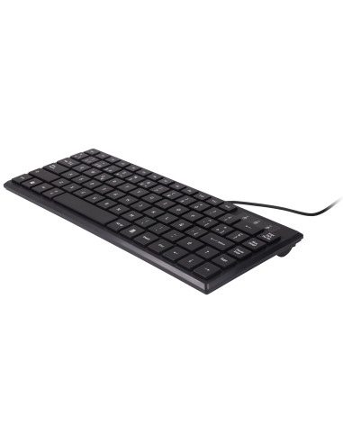 UNYKAch KB 302 Mini teclado Oficina USB QWERTY Negro