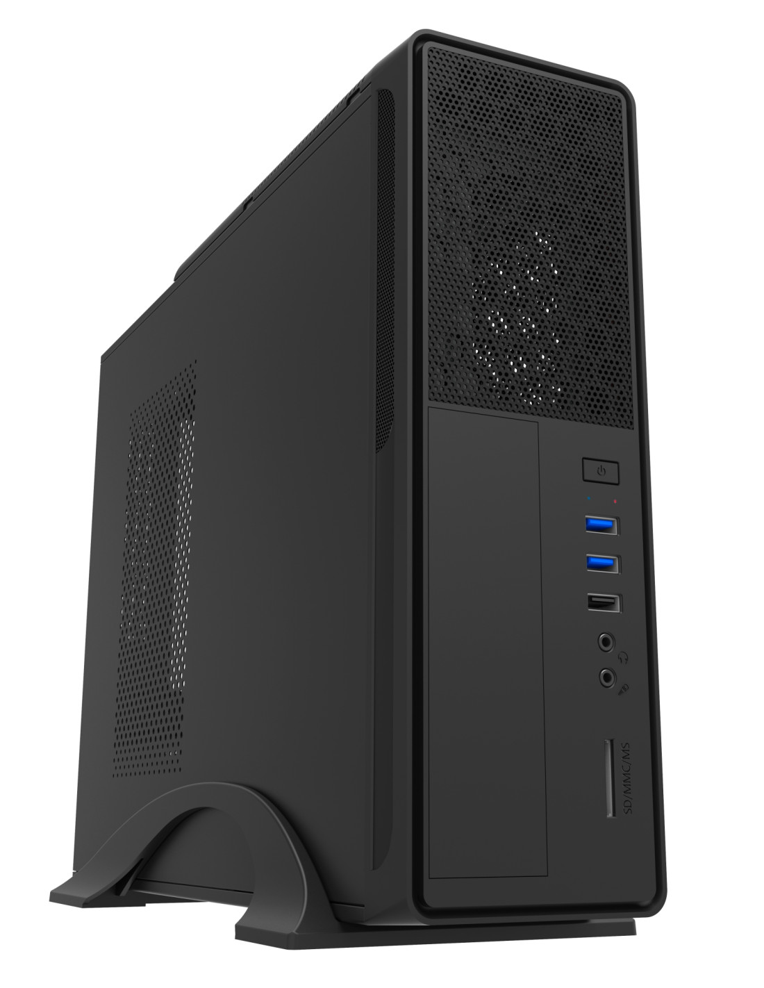 CAJA SLIM MICRO ATX UNYKA 2010 NEGRA 52085