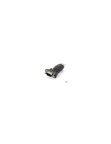 Equip 133382 cambiador de género para cable USB A RS-232 Negro