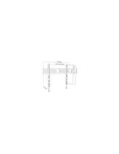 SOPORTE TV APPROX PARED APPST04 30P - 63P NEGRO 2