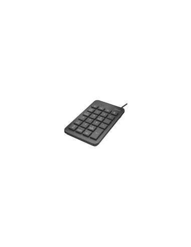 Trust 22221 teclado numérico Portátil/PC USB Negro