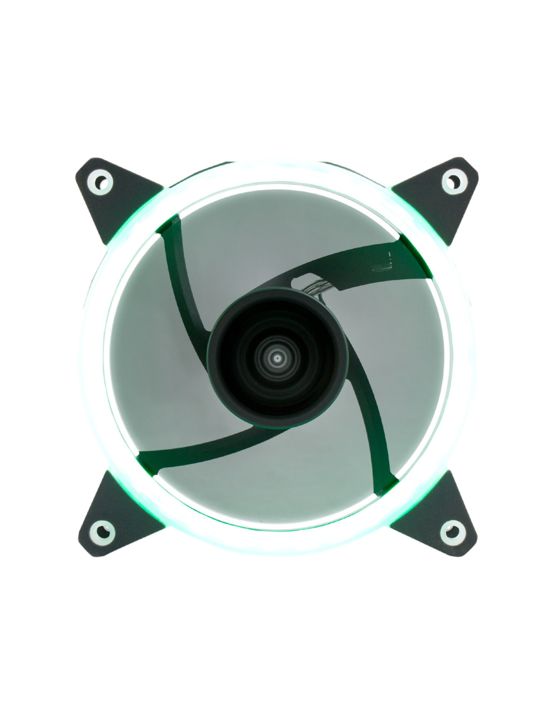 VENTILADOR GAMING UNYKA CANDY 20 RING GREEN 12X12 51799