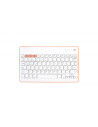 TECLADO SILVERHT BLUETOOTH BLANCO NARANJA 111936740199