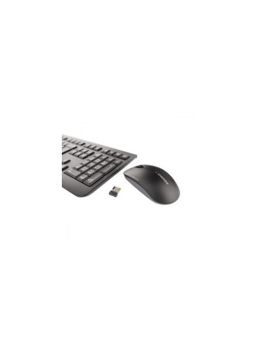 CHERRY DW 3000 teclado Ratón incluido RF inalámbrico Español Negro