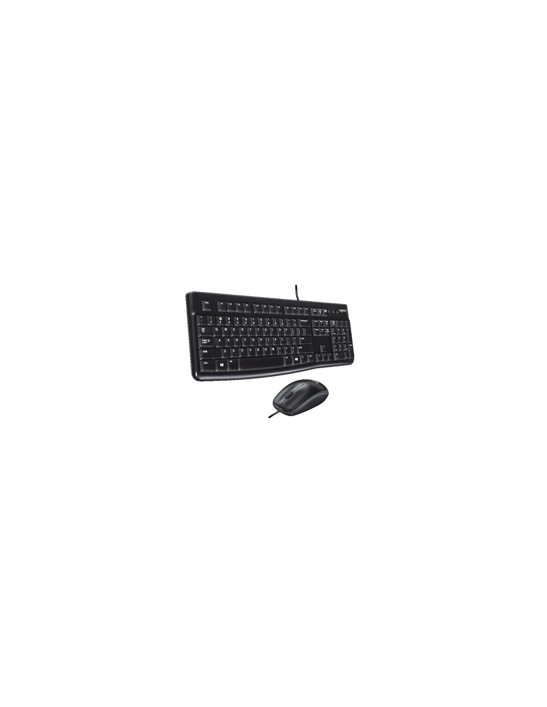 LOGITECH MK120 TECLADO Y RATON FRANCES USB NEGRO 920-002539