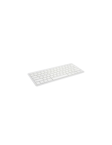 Ewent EW3161 teclado Oficina Bluetooth QWERTY Español Plata, Blanco