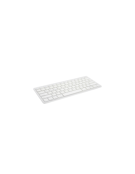 Ewent EW3161 teclado Oficina Bluetooth QWERTY Español Plata, Blanco