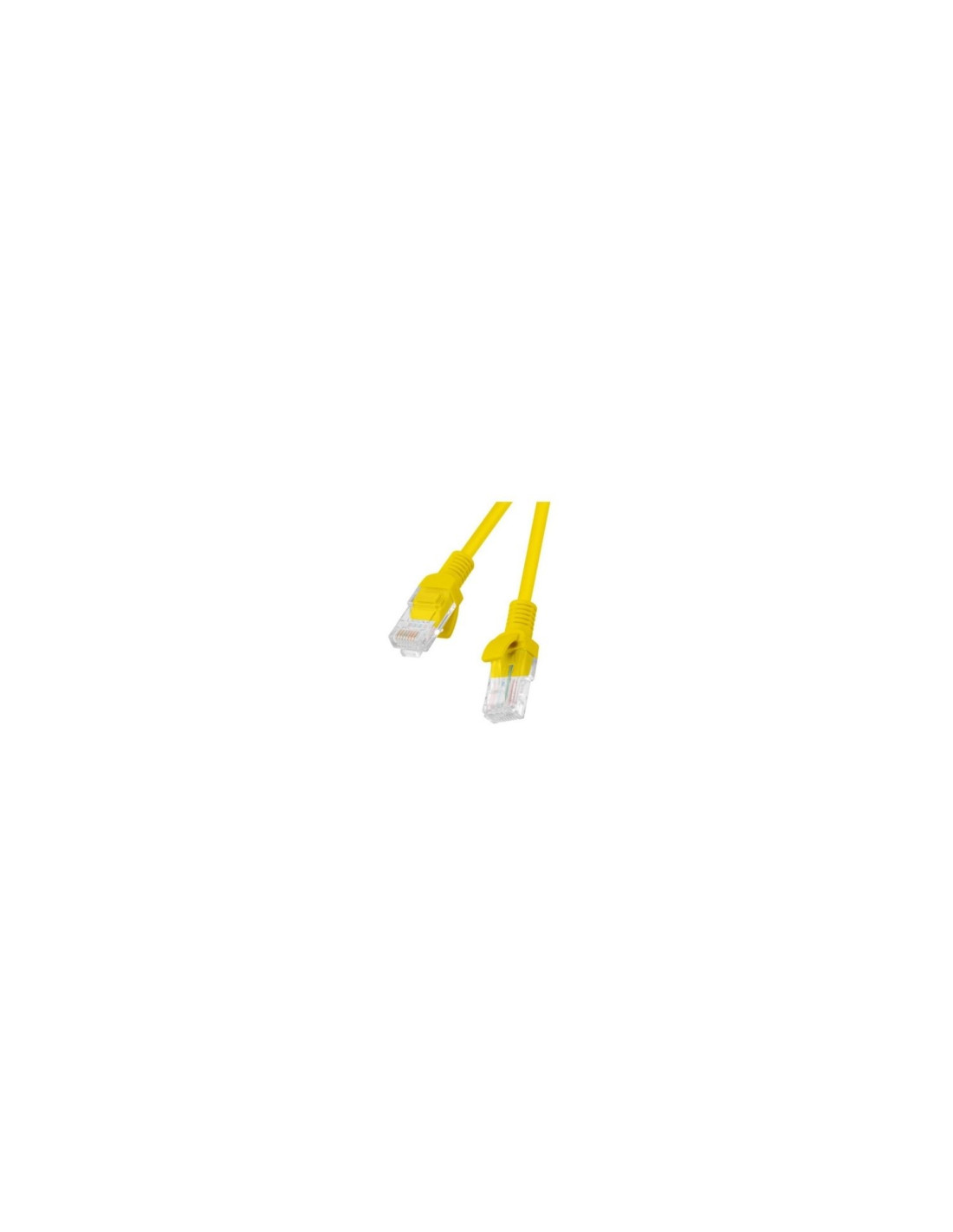 LATIGUILLO LANBERG RJ45 UTP CAT 6 1M AMARILLO PCU6-10CC-0100-Y
