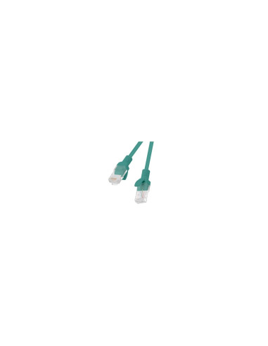 LATIGUILLO DE RED LANBERG RJ45 UTP CAT 6 2M VERDE PCU6-10CC-0200-G