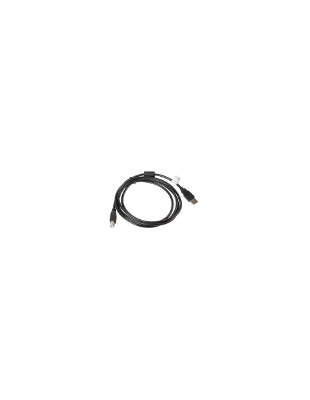 CABLE LANBERG USB-A MACHO A USB-B MACHO FERRITA NEGRO 5M CA-USBA-11CC-0050-BK