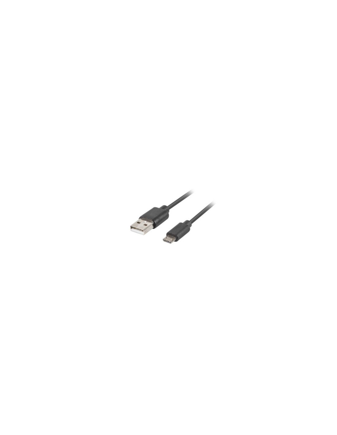CABLE LANBERG USB-A MACHO A MICRO USB MACHO QC 3.0 1.8M NEGRO CA-USBM-20CU-0018-BK
