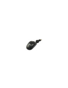 Equip 245103 ratón Viajes Ambidextro USB tipo A Óptico 1000 DPI