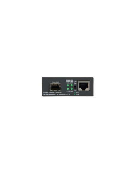 StarTech.com Conversor de Medios Ethernet Gigabit a Fibra con SFP