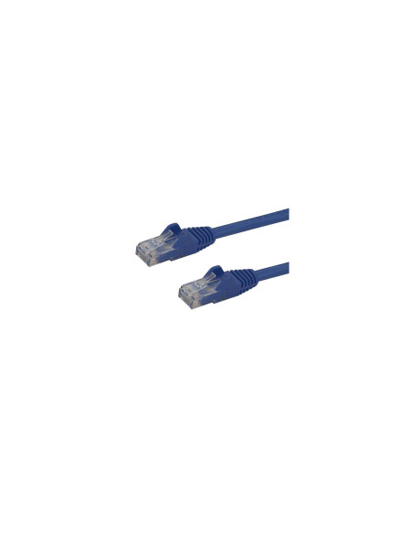 StarTech.com Cable de Red Ethernet Snagless Sin Enganches Cat 6 Gigabit 1m - Azul- N6PATC1MBL