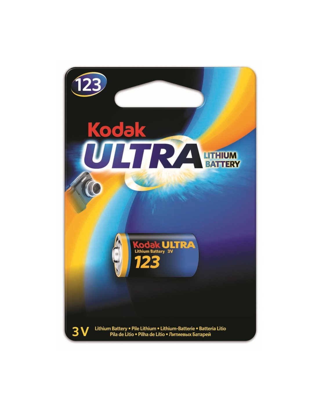 Kodak Ultra 123 blÍ­ster pilas mando litio 30956223