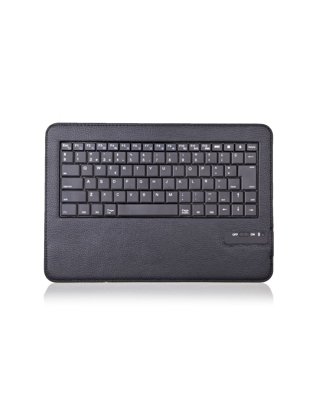 Funda teclado tablet 8p phoenix universal negro PHKEYBTCASE7-8