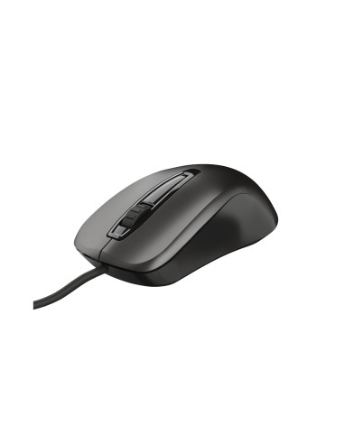 Trust Carve ratón Oficina Ambidextro USB tipo A Óptico 1200 DPI