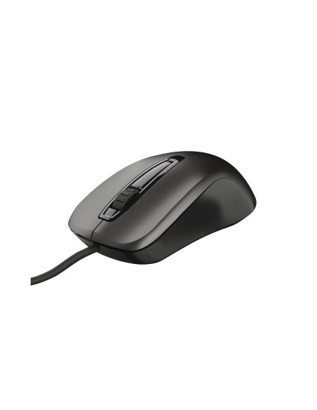 Trust Carve ratón Oficina Ambidextro USB tipo A Óptico 1200 DPI