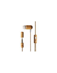 Auriculares energy sistem mini jack 3.5mm madera de cerezo natural 450428