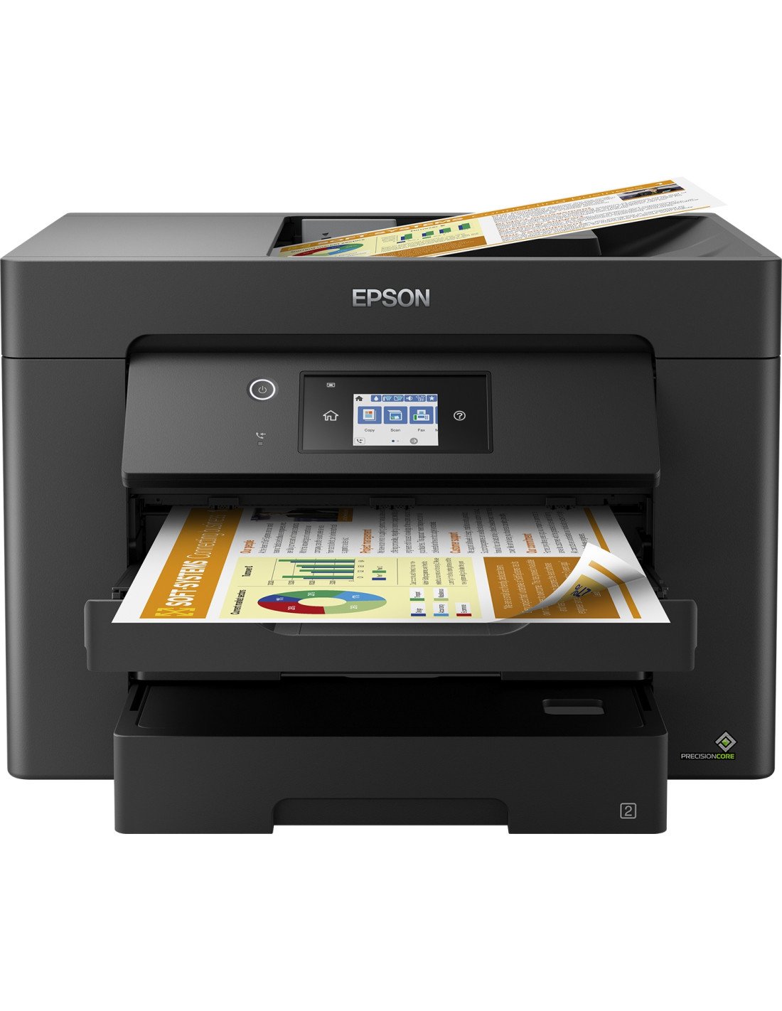 Multifuncion tinta epson workforce negro C11CH68403