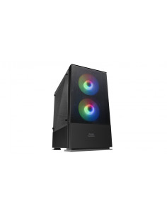 Mars Gaming MCZ, Caja PC Compacta Premium, MicroATX, Panel + Frontal