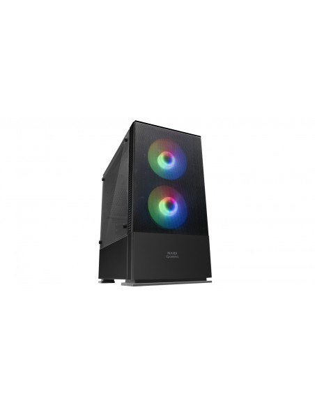 Mars Gaming MCZ, Caja PC Compacta Premium, MicroATX, Panel + Frontal