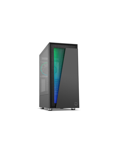 Caja semitorre nox hummer blaster gaming midi tower vidrio templado negro NXHUMMERBLASTER
