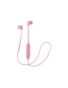 JVC HA-FX21BT-PE Auriculares Dentro de oÍ­do, Banda para cuello Bluetooth Rosa