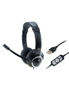 Conceptronic POLONA Auriculares Alámbrico Diadema Llamadas/Música USB 2