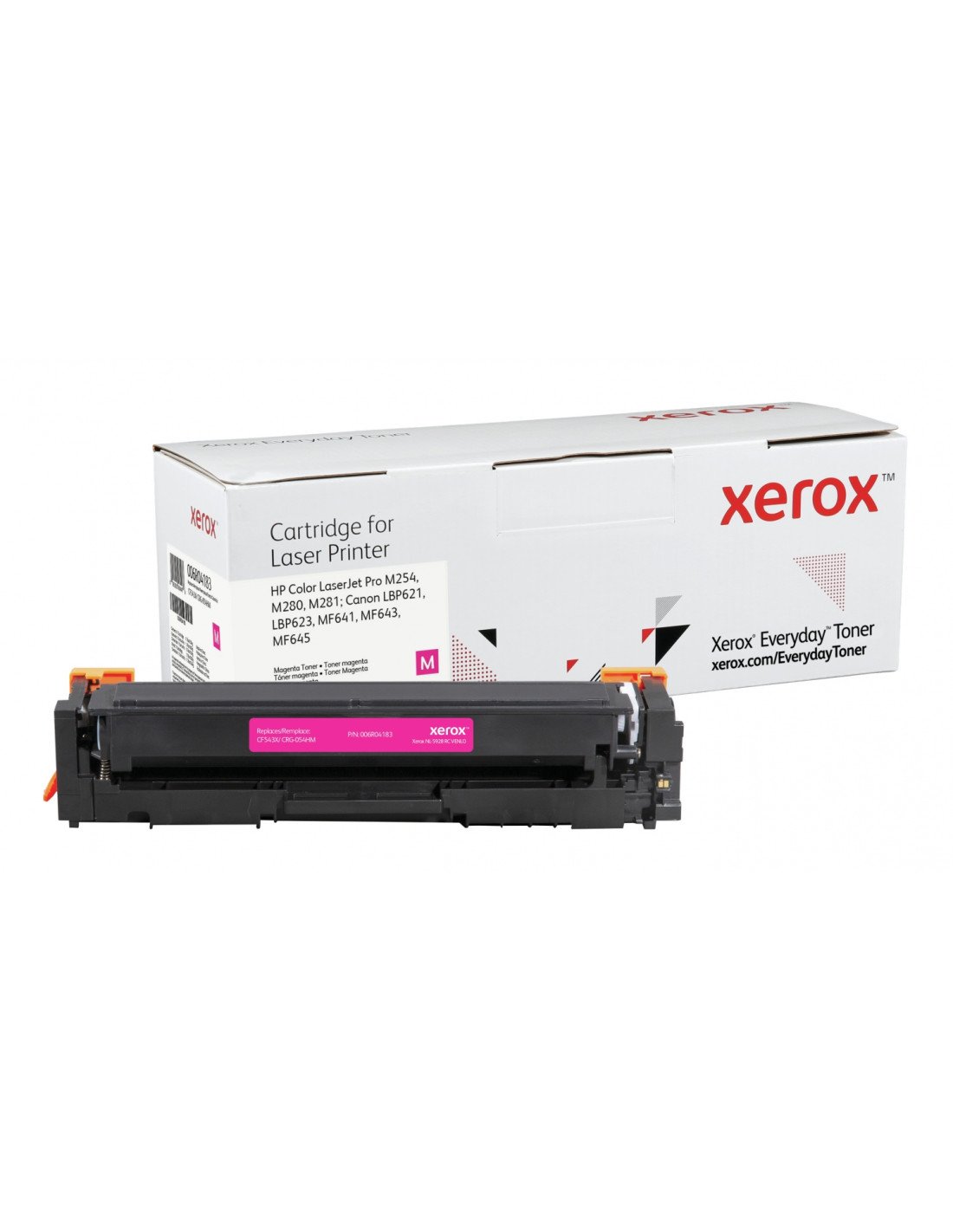 Toner xerox magenta everyday compatible con hp CF543X CRG-054HM equivalente de 2500 paginas 006R04183