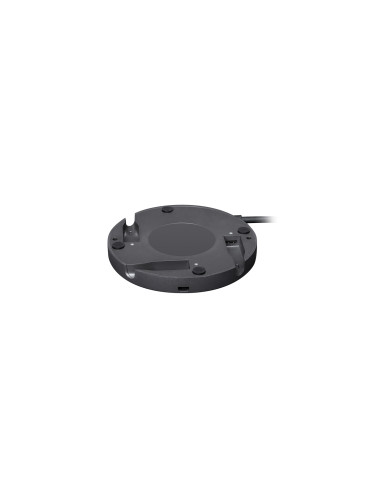 LOGITECH Rally Mic Pod Hub Negro