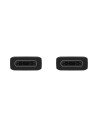SAMSUNG cable USB C Macho/Macho, Negro