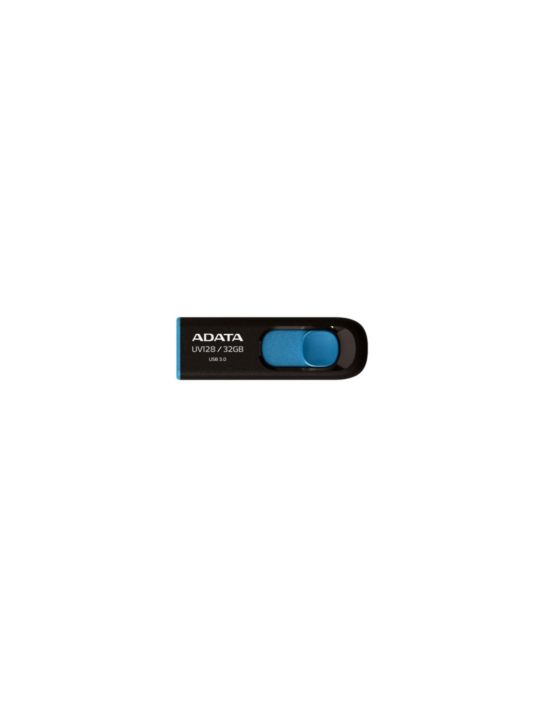 ADATA DashDrive UV128 pendrive 128gb unidad flash USB USB tipo A 3.2 Gen 1 3.1 Gen 1 Negro, Azul