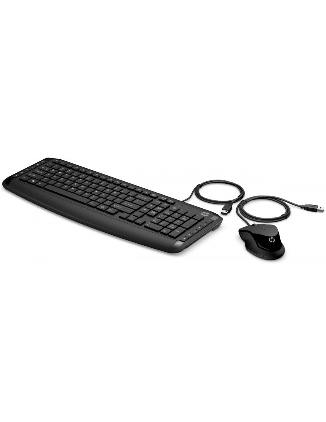 HP Pavilion 250 teclado USB QWERTZ Checa Negro