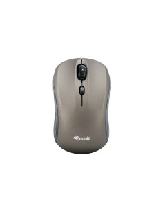 Equip 245109 ratón Viajes Ambidextro RF inalámbrico Óptico 1600 DPI