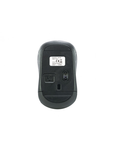 Equip 245109 ratón Viajes Ambidextro RF inalámbrico Óptico 1600 DPI